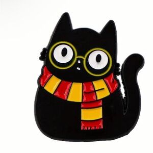 Griffendor Cat Enamel Pin